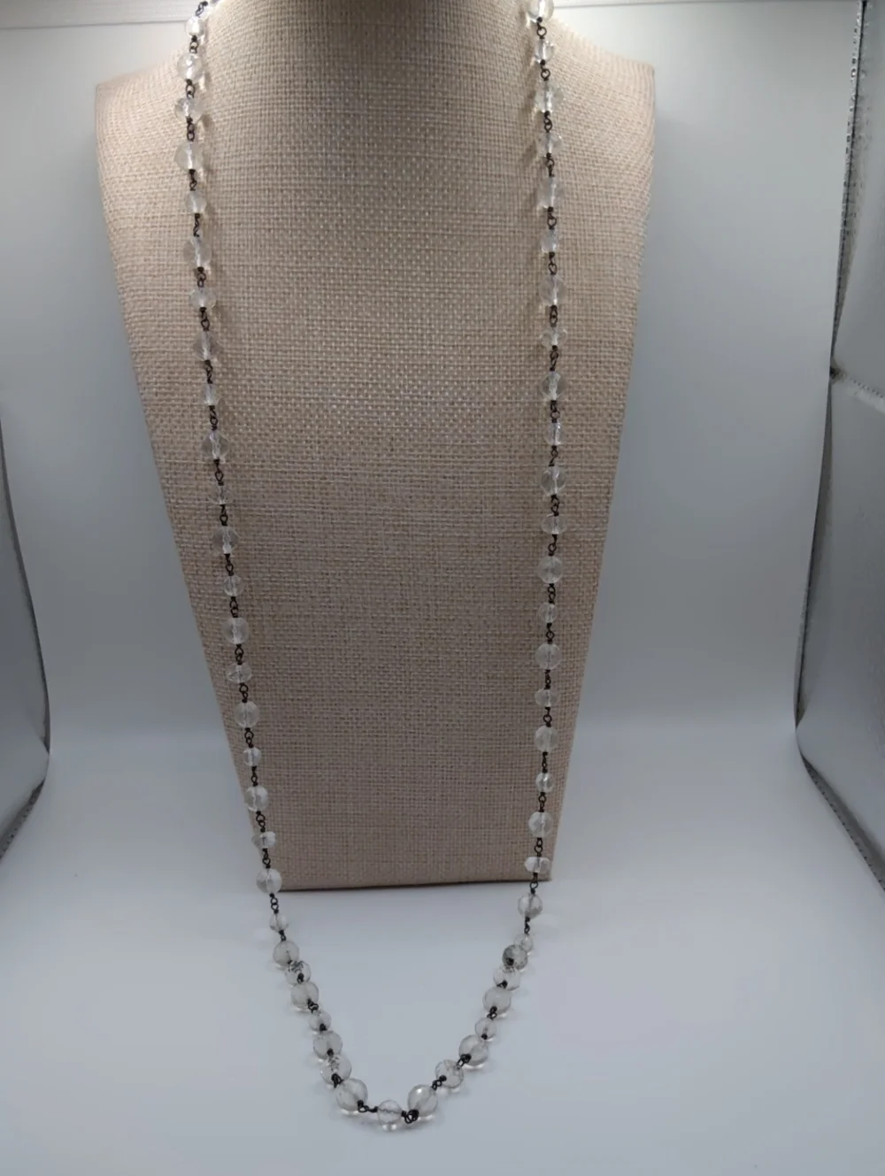 Silpada Retired Clear Crystal Necklace